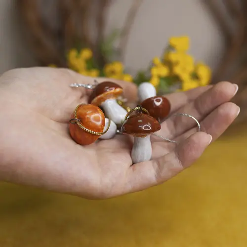 Подберезовик гриб (мини) Размер: 2.5 × 2.5 × 3.5 СМ, вес: 10ГР фото