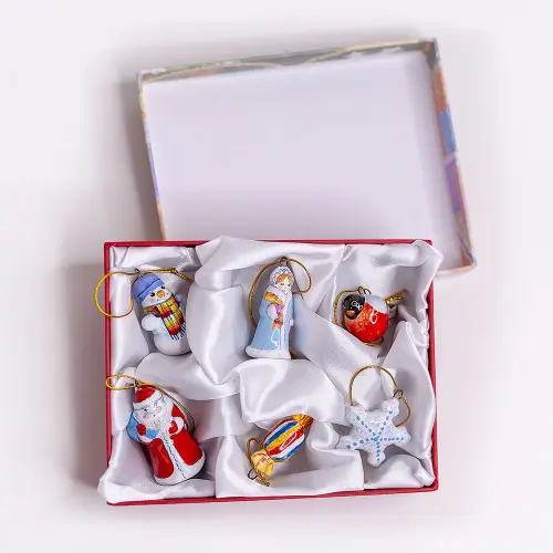 Набор для елочки Новогодний с дедом Морозом Набор для елочки Новогодний с дедом Морозом фото