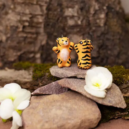 Тигренок (мини) Размер: 2 × 2.5 × 4 СМ, вес: 10ГР фото