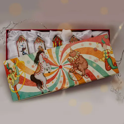 Набор конфет 5 изделия Цирк деколь Набор конфет 5 изделия Цирк деколь фото