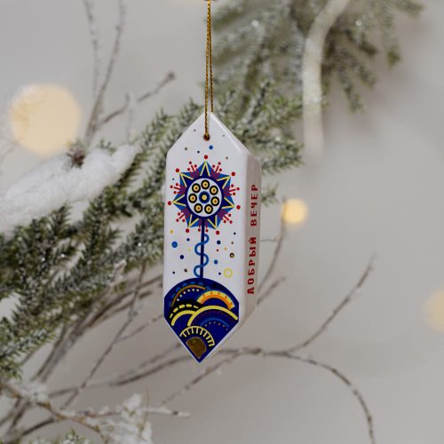 Конфета Фиолетовая снежинка (колядки) №3 Конфета Фиолетовая снежинка (колядки) №3 фото