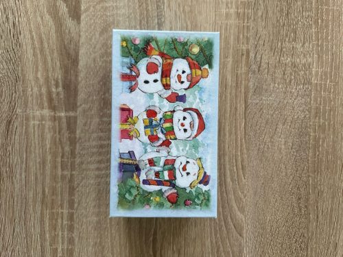 Подарочная коробка - Набор Три снеговика майоликаУ010003 фото