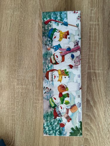 Подарочная коробка - Набор Снеговики-спортсмены У010010 фото