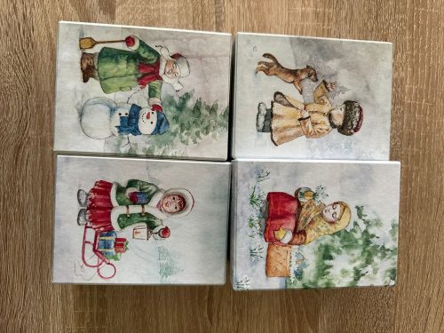 Подарочная коробка Зима пришла 1 изделие Митюша У010019 фото