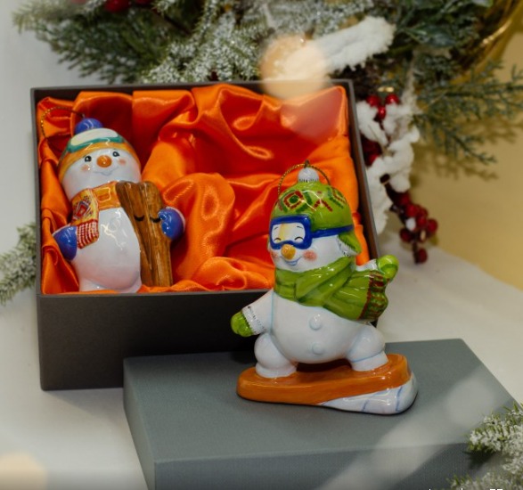 Набор 2 Снеговика-спортсмена (Cнеговик лыжник, Снеговик сноубордист) Набор 2 Снеговика-спортсмена (Cнеговик лыжник, Снеговик сноубордист) фото